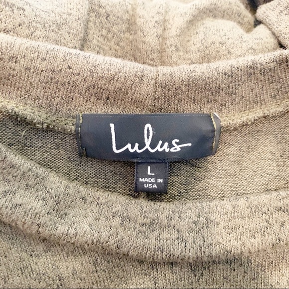 Lulu’s Tie a Little Love Olive Green Dress - Picture 6 of 7